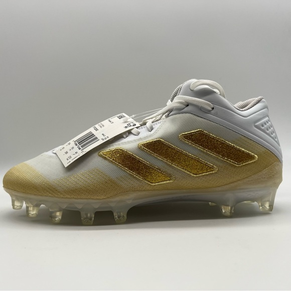 adidas | Shoes | Adidas Freak 2 Football Cleats White Gold Low Fy2202 Men |  Poshmark